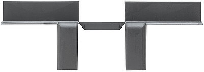 Abb. A2064E: 
1 pair of corner pieces corresponds to 2 pieces.
1 piece for the top and 1 piece for the bottom.