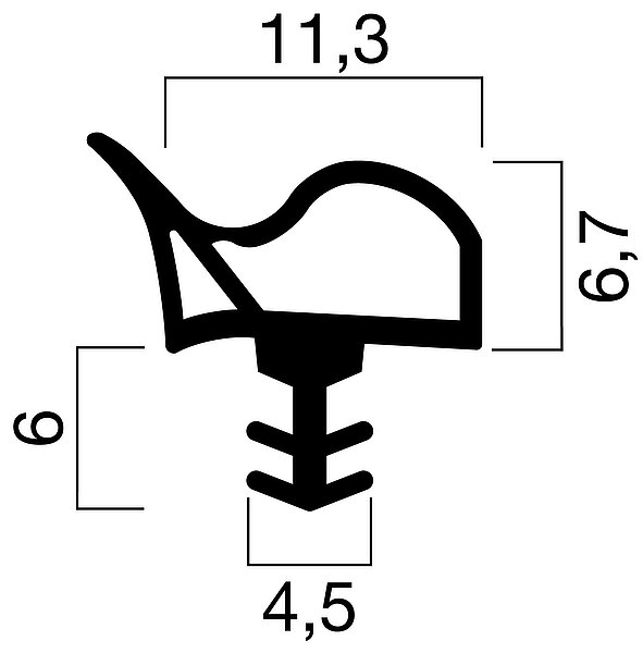 Cross-section
1015 (M 1:1)