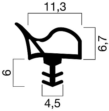 Cross-section
1015 (M 1:1)