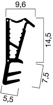Profilquerschnitt
1017 (M 1:1)