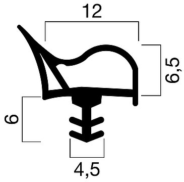 Cross-section
1019 (M 1:1)