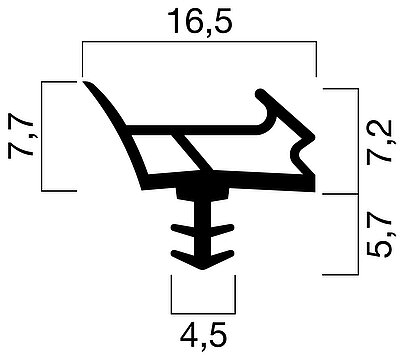Cross-section
1023 (M 1:1)