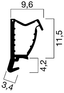 Cross-section
1041 (M 1:1)
